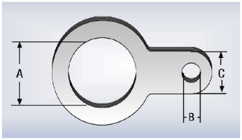 CCG Slip On Earth Tag